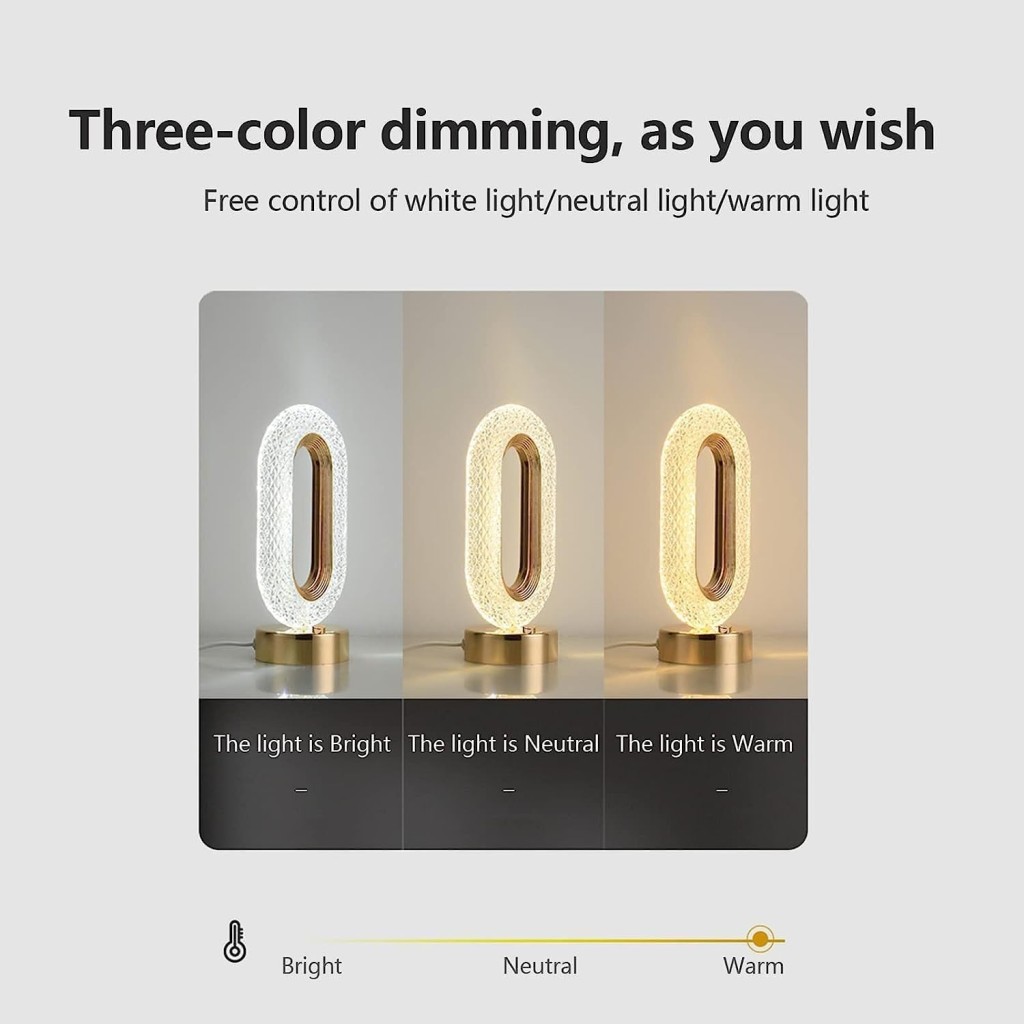 Oval Crystal Lamp - Image 7
