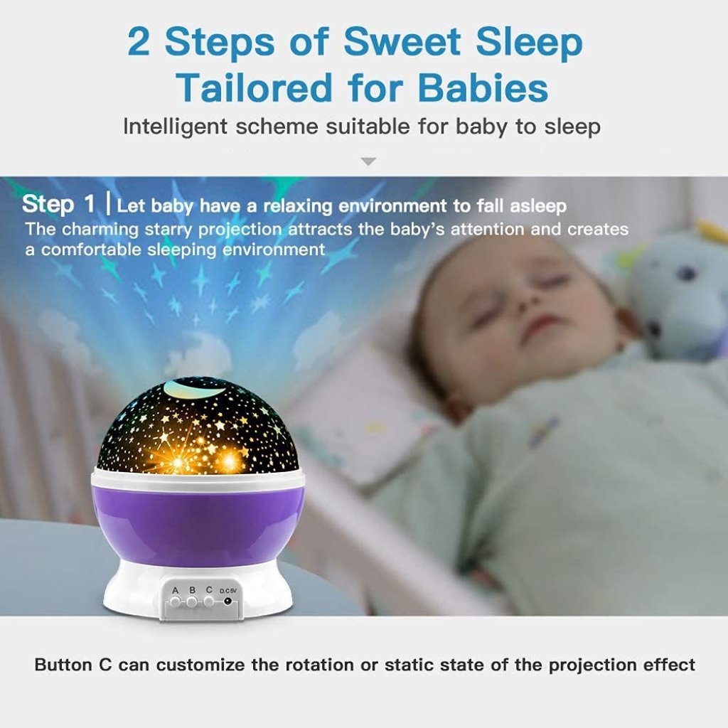 Star Master Moon Star Light Galaxy Projector Light - Image 4
